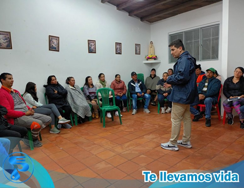 Reunion con lideres comunales